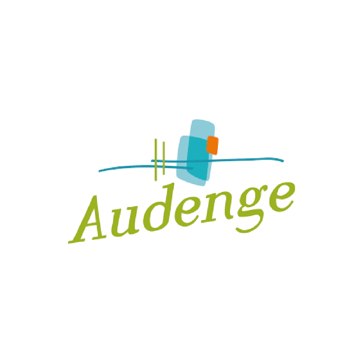 Logo de la mairie d'Audenge, qui a fait appel aux services de Élodie Mabire.